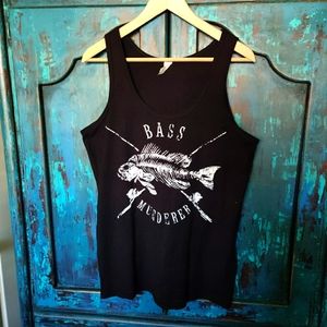 Men's printed Bass Murderer tank